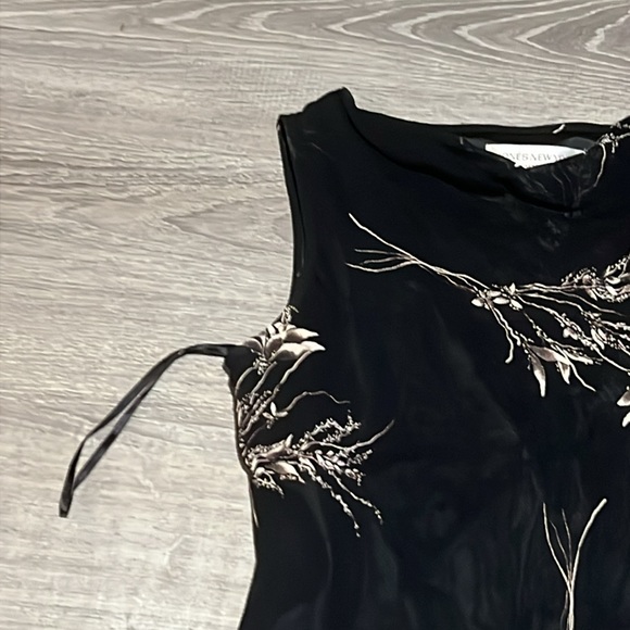 Vintage Jones NY Midi Black Dress - Picture 11 of 16